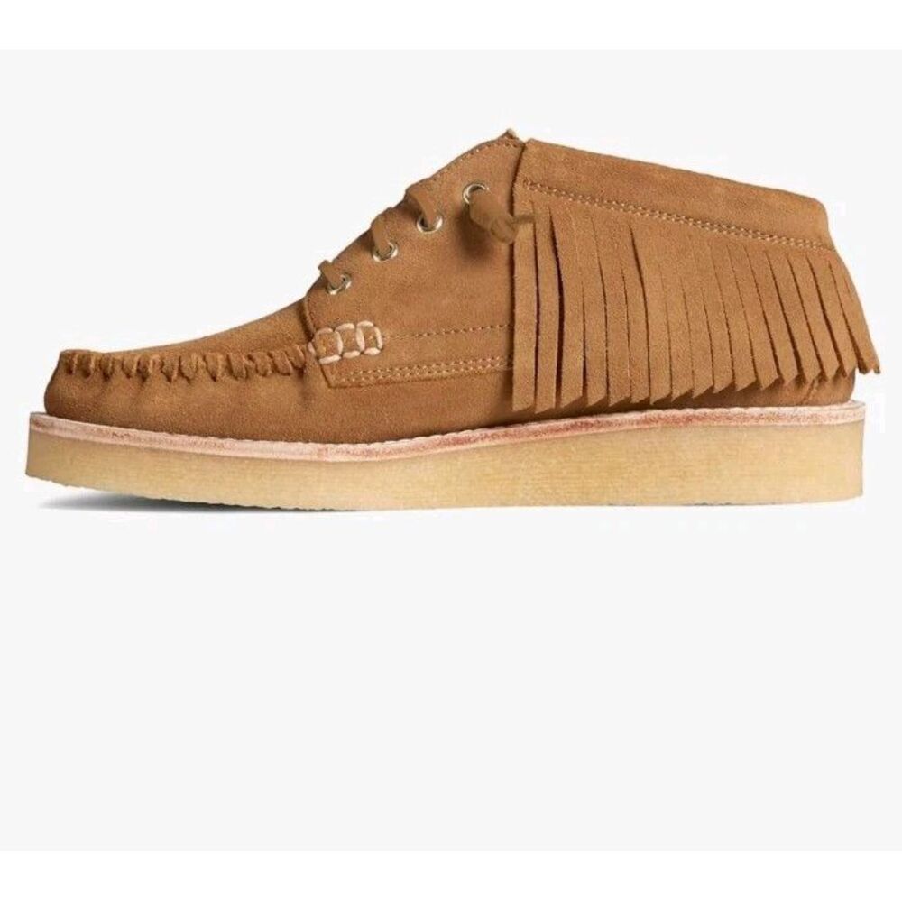 Sperry Rebecca Minkoff X Fringe Chukka Booties Women Casual Boots  6.5 M